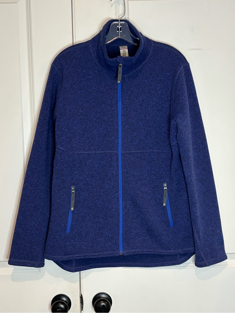 Stio Sweetwater Navy Blue Full Zip Fleece Jacket L